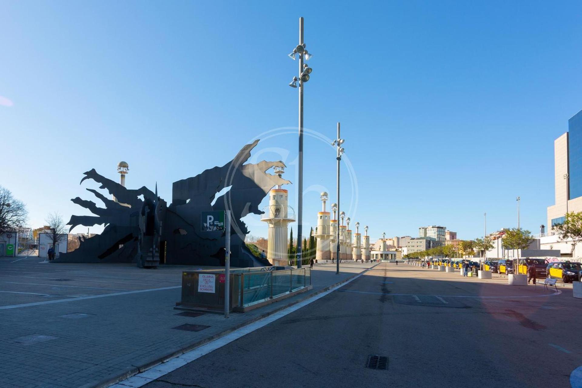 Practico Apartamento Cerca De Estacion De Sants Barcelona Buitenkant foto